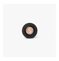 FARO - Downlight empotrable UNO 8W 24° 2700K CRI90 DALI negro / negro