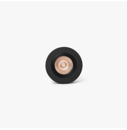 FARO - Downlight empotrable UNO 8W 11° 2700K CRI90 negro / negro