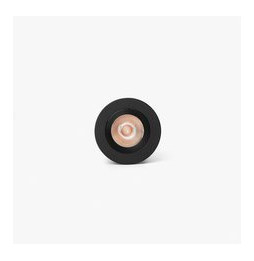 FARO - Downlight empotrable UNO 8W 11° 2700K CRI90 negro / negro