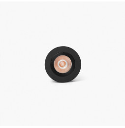 FARO - Downlight empotrable UNO 8W 11° 3000K CRI90 negro / negro