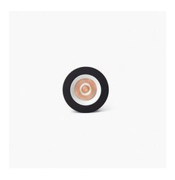 FARO - Downlight empotrable UNO 8W 11° 3000K CRI90 DALI negro / blanco