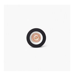 FARO - Downlight empotrable UNO 8W 11° 3000K CRI90 negro / blanco