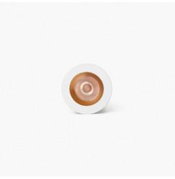 FARO - Downlight empotrable UNO 8W 11° 3000K CRI90 blanco / oro