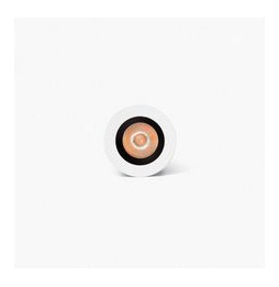 FARO - Downlight empotrable UNO 8W 37° 3000K CRI90 blanco / negro