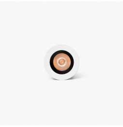 FARO - Downlight empotrable UNO 8W 24° 2700K CRI90 blanco / negro