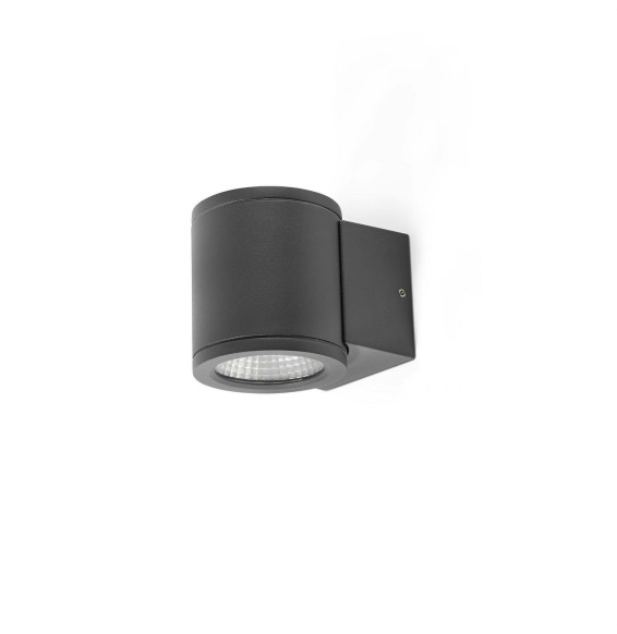 FARO - Aplique TOND 1L LED 5W 2700K gris oscuro
