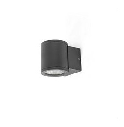 FARO - Aplique TOND 1L LED 5W 2700K gris oscuro