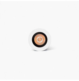 FARO - Downlight empotrable UNO 8W 11° 3000K CRI90 blanco / negro
