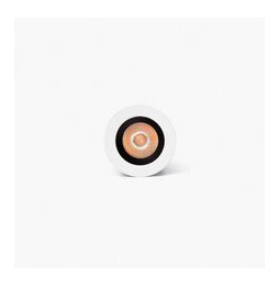 FARO - Downlight empotrable UNO 8W 11° 3000K CRI90 blanco / negro