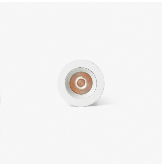 FARO - Downlight empotrable UNO 8W 24° 2700K CRI90 DALI blanco / blanco