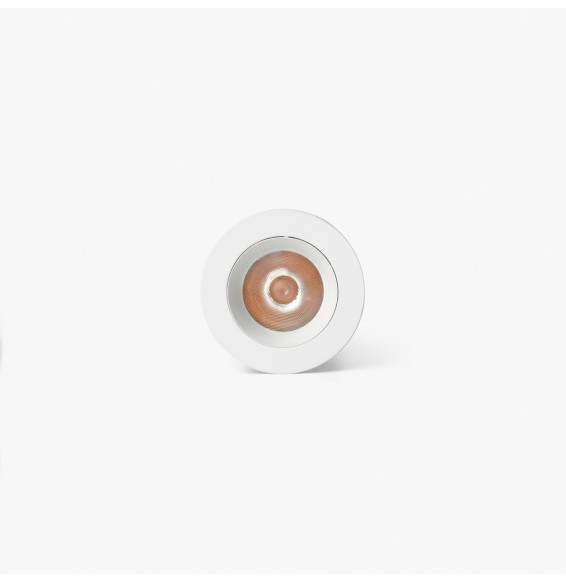 FARO - Downlight empotrable UNO 8W 11° 3000K CRI90 DALI blanco / blanco