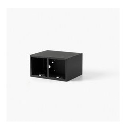 FARO - Caja superficie PODIUM 2L negro