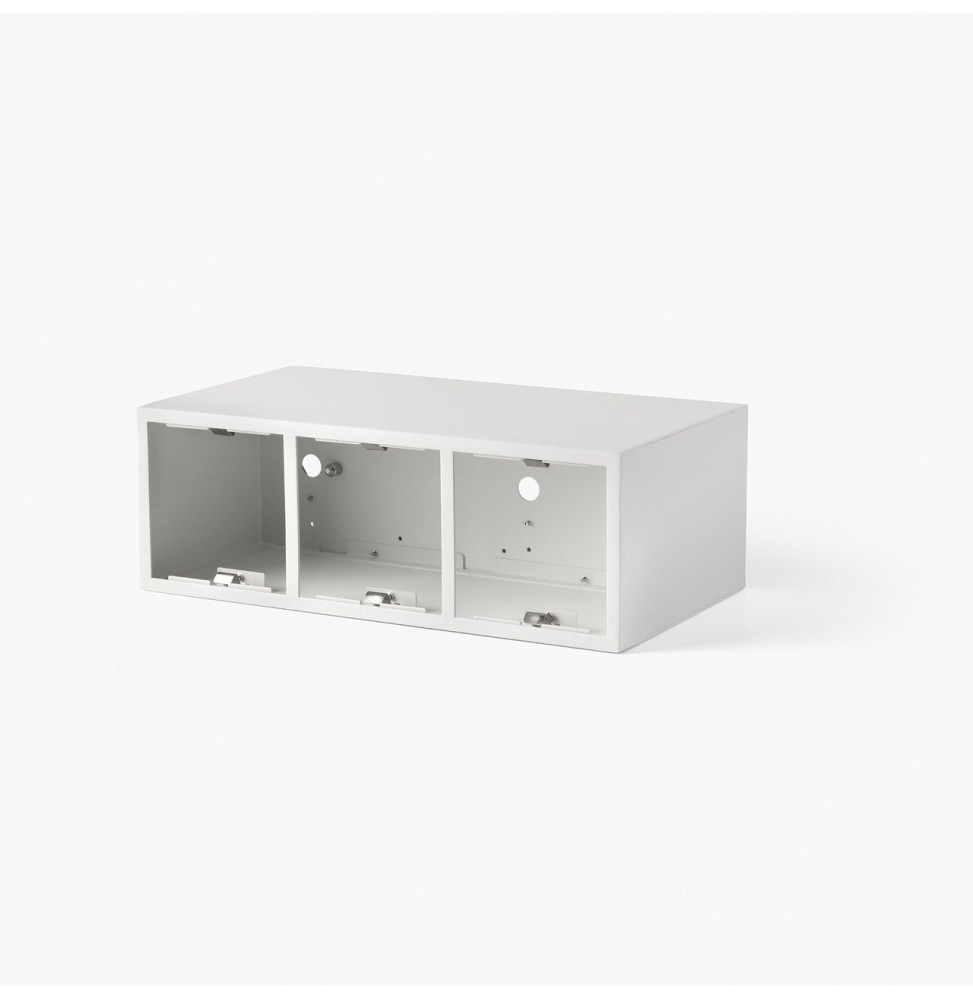 FARO - Caja superficie PODIUM 3L blanco
