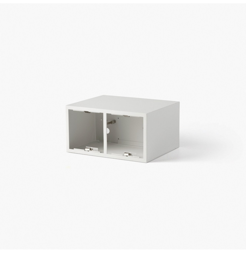 FARO - Caja superficie PODIUM 2L blanco