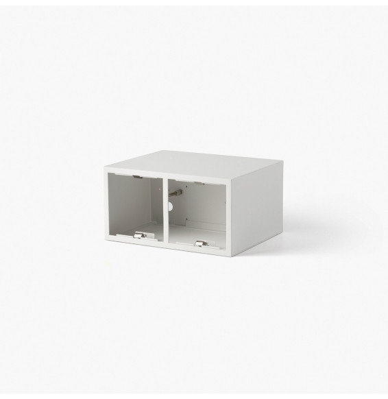 FARO - Caja superficie PODIUM 2L blanco
