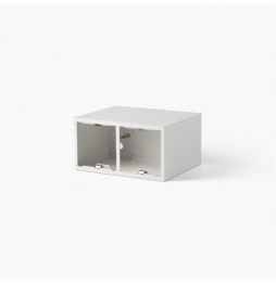 FARO - Caja superficie PODIUM 2L blanco