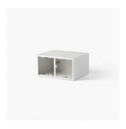 FARO - Caja superficie PODIUM 2L blanco