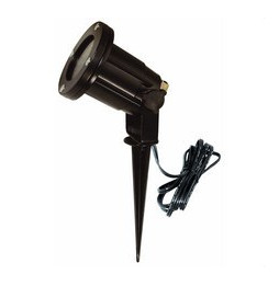 FARO - Luminaria estanca exterior TONO GU10 50W negro