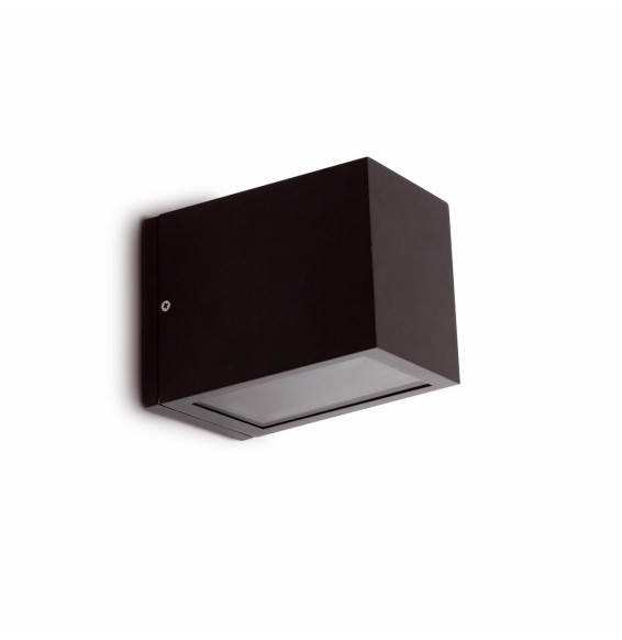 FARO - Aplique LACRE E27 100W gris oscuro