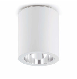 FARO - Luminaria techo POTE-1 E27 60W blanco
