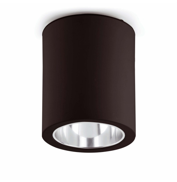 FARO - Luminaria techo POTE-1 E27 60W negro