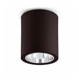 FARO - Luminaria techo POTE-1 E27 60W negro