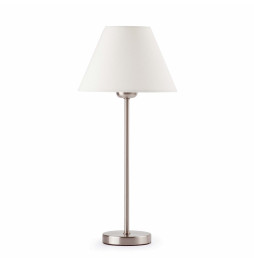 FARO - Lámpara sobremesa NIDIA 1xE27 40W beige