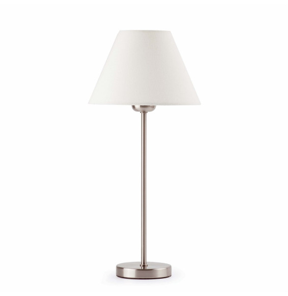 FARO - Lámpara sobremesa NIDIA 1xE27 40W beige