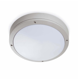 FARO - Luminaria empotrar exterior YEN 2xE27 60W gris clAro