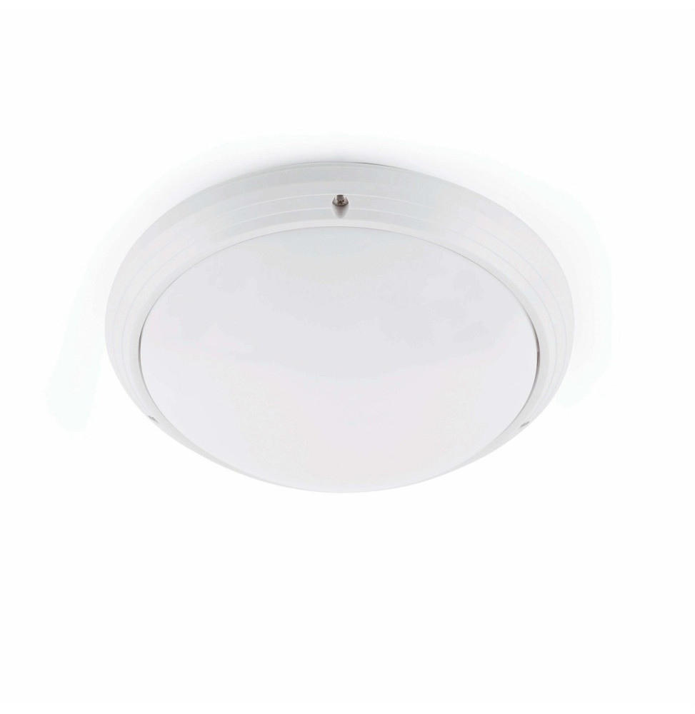 FARO - Luminaria empotrar exterior DAKRON 1xE27 20W blanco