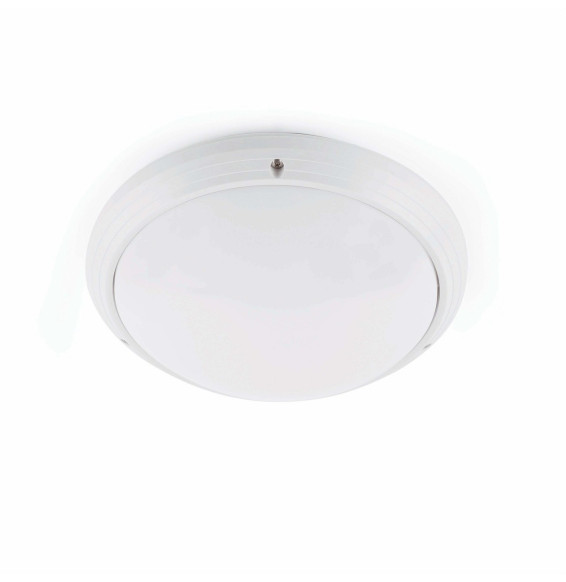FARO - Luminaria empotrar exterior DAKRON 1xE27 20W blanco