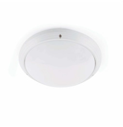 FARO - Luminaria empotrar exterior DAKRON 1xE27 20W blanco