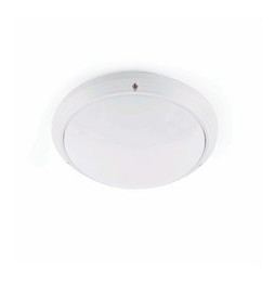 FARO - Luminaria empotrar exterior DAKRON 1xE27 20W blanco
