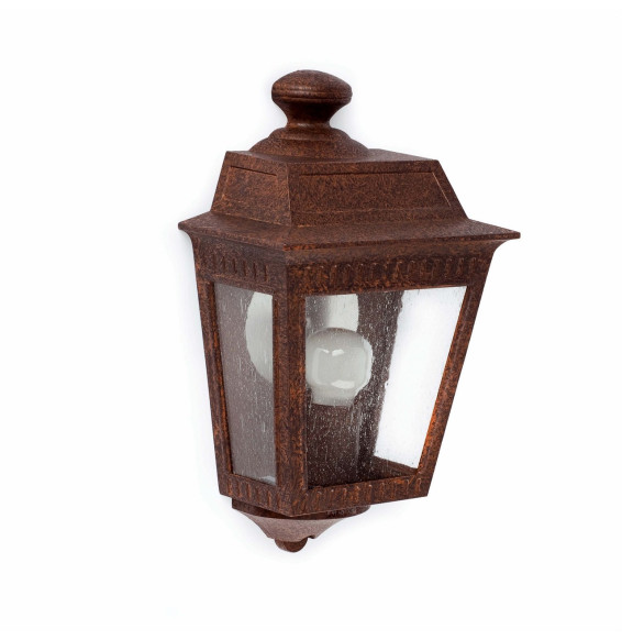 FARO - Aplique MEDIO ARGOT 1xE27 100W marrón óxido