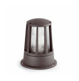 FARO - Baliza SURAT E27 20W gris oscuro