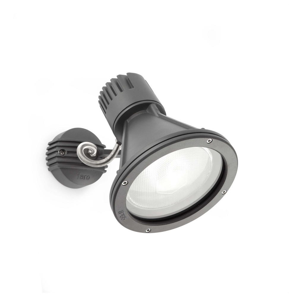 FARO - Proyector PROJECT PAR38 20W bajo consumo gris oscuro
