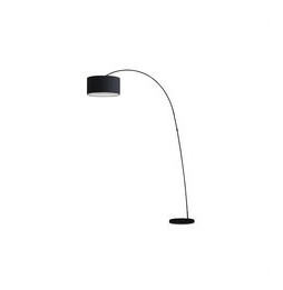 FARO - Luminaria pie salón PAPUA E27 2000mm metal negro