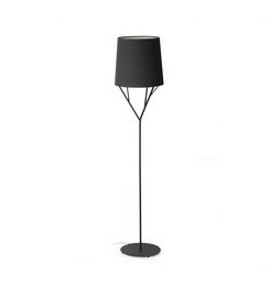 FARO - Luminaria pie salón TREE 1xE27 negro