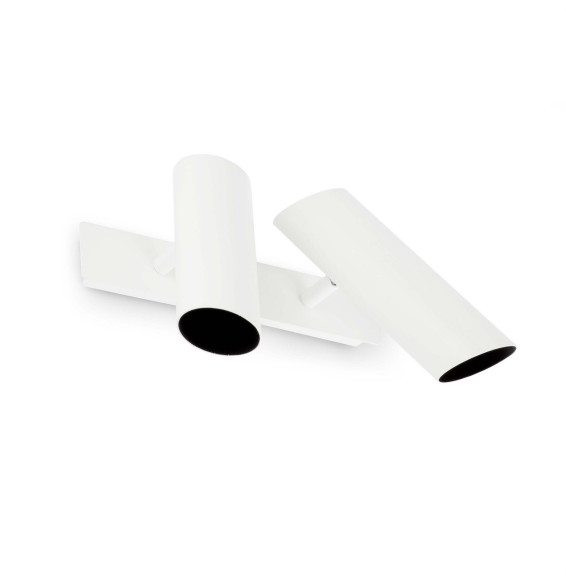 FARO - Aplique LINK 2xG10 acero blanco