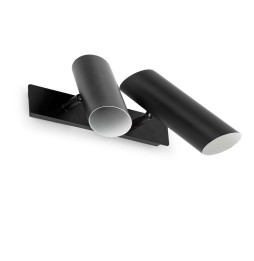 FARO - Aplique LINK 2xG10 acero negro