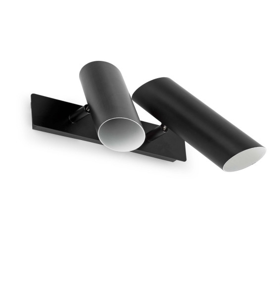 FARO - Aplique LINK 2xG10 acero negro