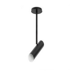 FARO - Luminaria colgante LINK 1xG10 acero negro