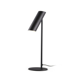 FARO - Luminaria sobremesa LINK 1xG10 acero negro