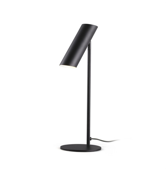 FARO - Luminaria sobremesa LINK 1xG10 acero negro