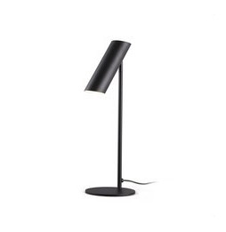 FARO - Luminaria sobremesa LINK 1xG10 acero negro