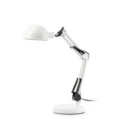 FARO - Luminaria sobremesa BAOBAB 1xE14 11W blanco