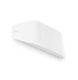 FARO - Aplique+Bañador pared 1xE27 20W blanco mate