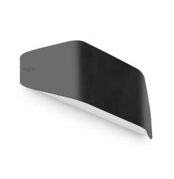 FARO - Aplique+Bañador pared 1xE27 20W gris oscuro