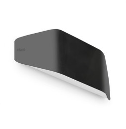FARO - Aplique+Bañador pared 1xE27 20W gris oscuro