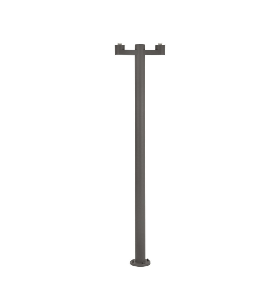 FARO - Estructura farola 2 lámpara para MUFFIN BLUBS gris oscuro